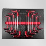 Servante Atelier Brumann 8 tiroirs 6 remplis + placard latéral + 2 clé dynamométrique – Image 12