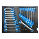 Chariot D'Atelier Rempli D'Outils Chariot À Outils Inclus 3 Tonnes Cric Vert – Image 12