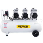 Compresseur d’Air Silencieux VEVOR 100 L – 3 CV, Sans Huile, 8 Bar, 495 L/min – Moteur Cuivre – Image 9